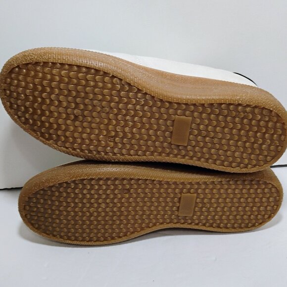 NEW Nicole Miller Sneakers Skate Shoes Women 10M White Pink Retro - Picture 4 of 9